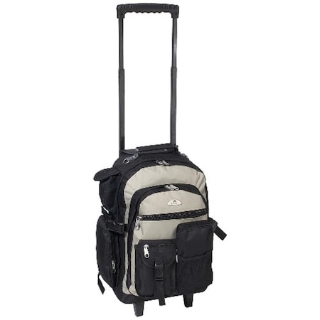 Everest Trading Everest  18.5 in. Deluxe Rolling Backpack EV122705